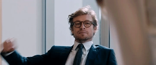 Simon Baker running his hand through his hair is not something we were mentally prepared for, but here it is.