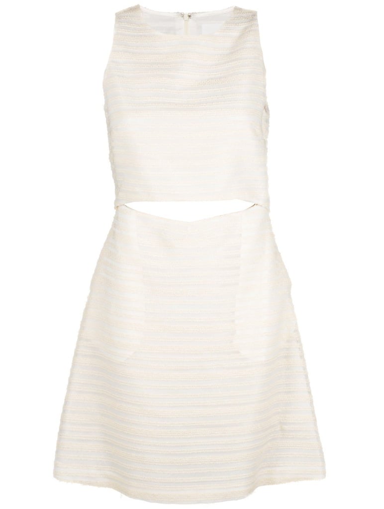 Thakoon Addition Cutout Dress + J.Crew Collection Striped Sweater