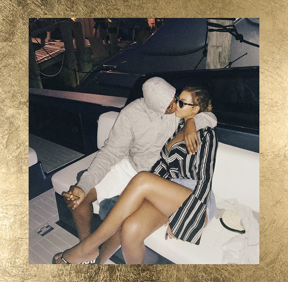 The two had a cute date night on a yacht in September 2017.