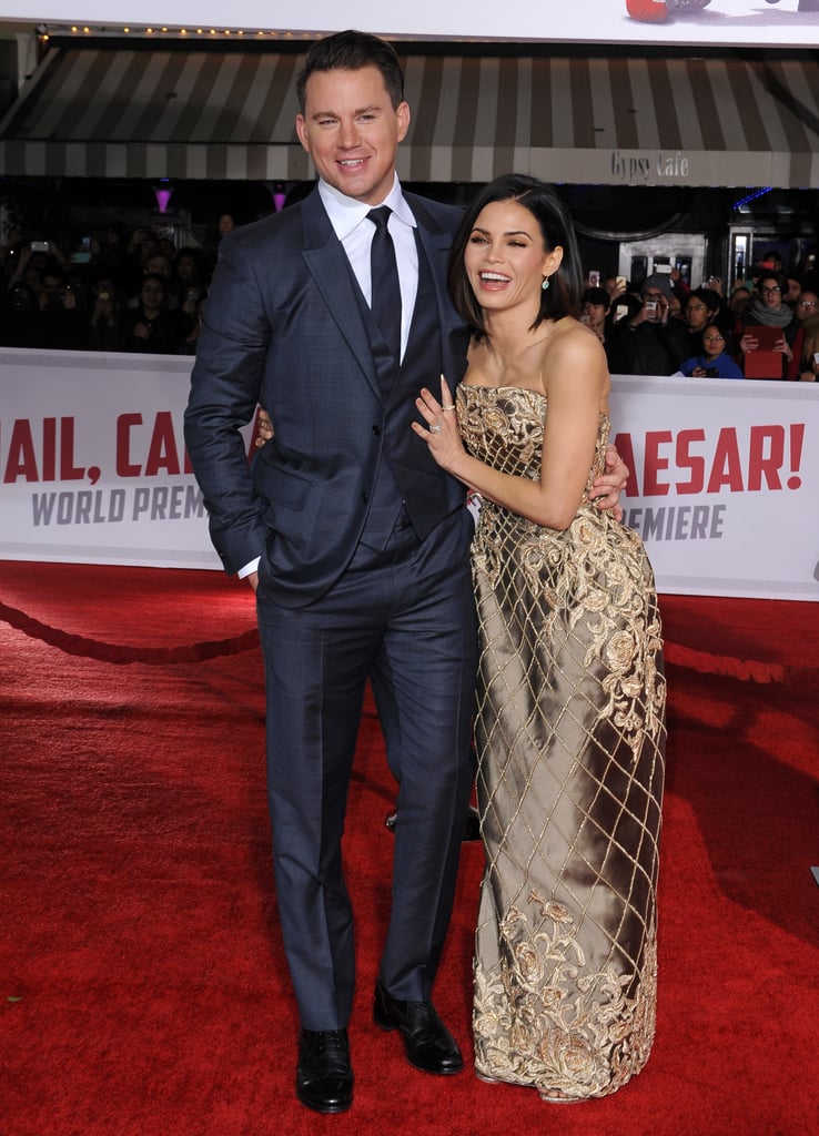 Channing and Jenna shared a laugh at the Hail, Caesar! premiere in February 2016.