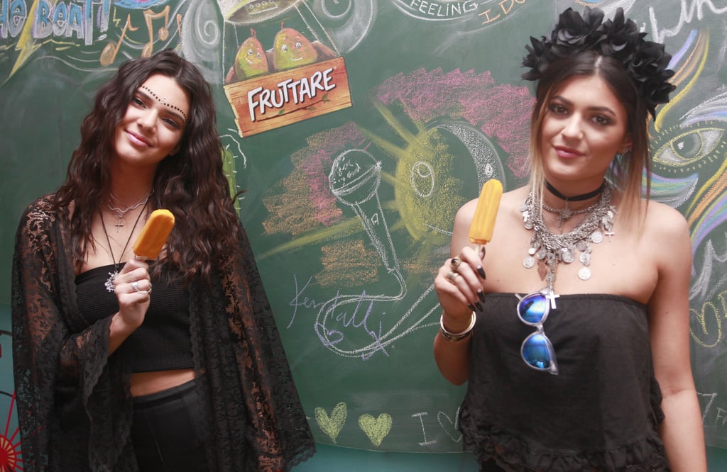 Kendall and Kylie Jenner — Coachella 2014