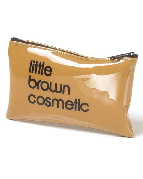 Bloomingdale's Little Brown Cosmetics Case​