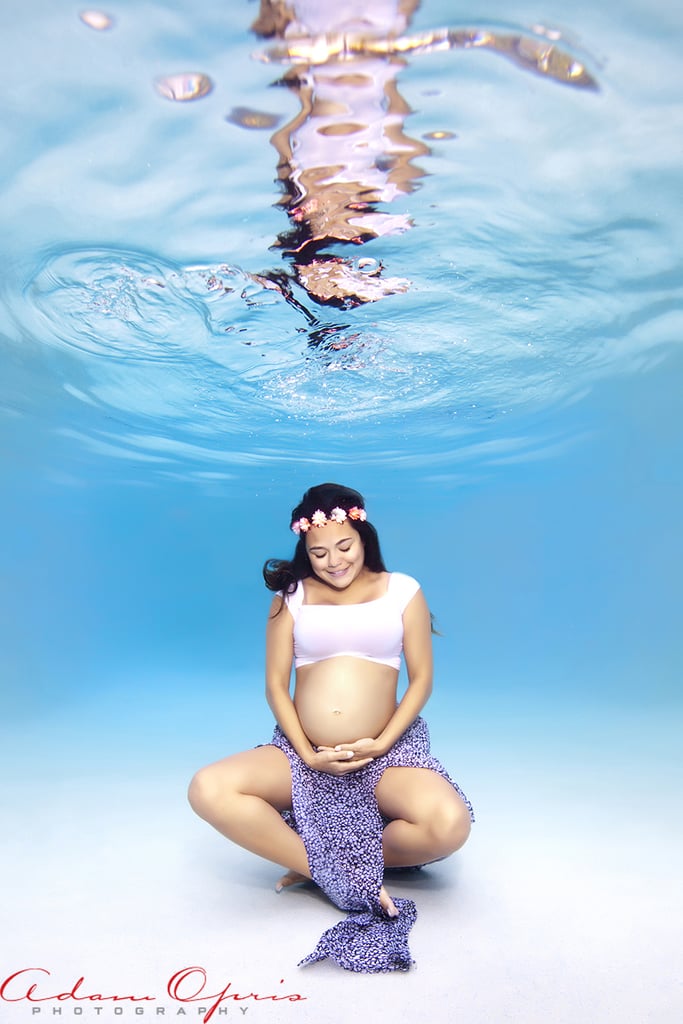 "I always make sure there is constant communication between each breath hold and plenty of rest to ensure no undue stress is put on the mother or the child."
