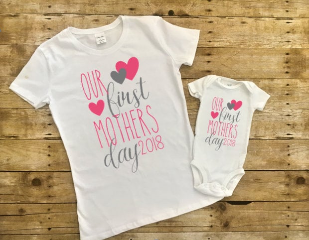 first mother's day shirts