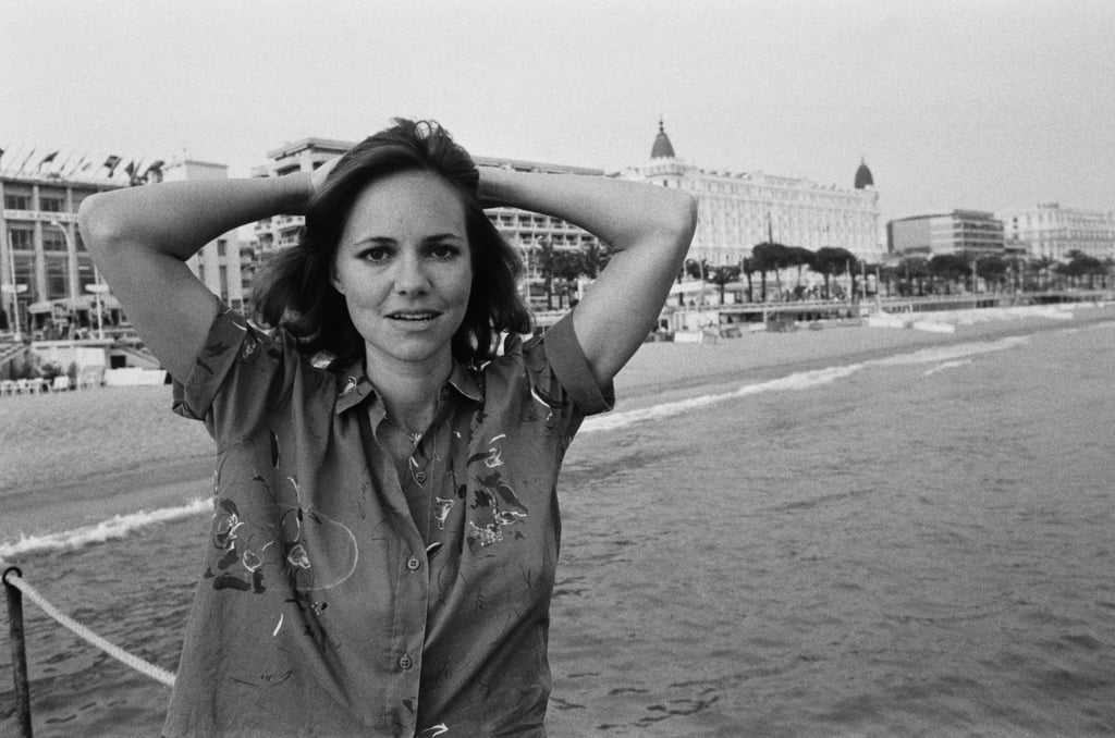 Sally Field posed near the water in 1979.