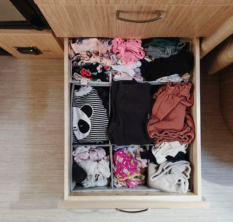 But, less stuff means being able to see everything at a glance.