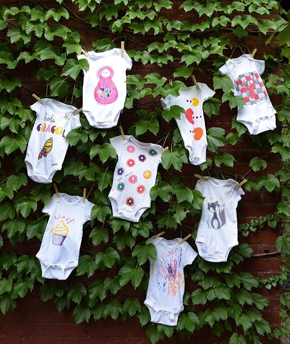 Decorate the Onesie  Oh, Baby! 21 Fun Baby Shower Games Your