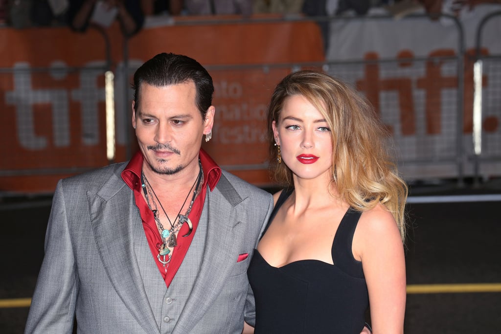 Johnny Depp Amber Heard Black Mass Premiere Pictures TIFF