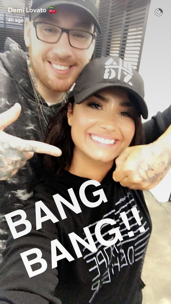Demi Lovato's Lion Tattoo April 2017 POPSUGAR Latina