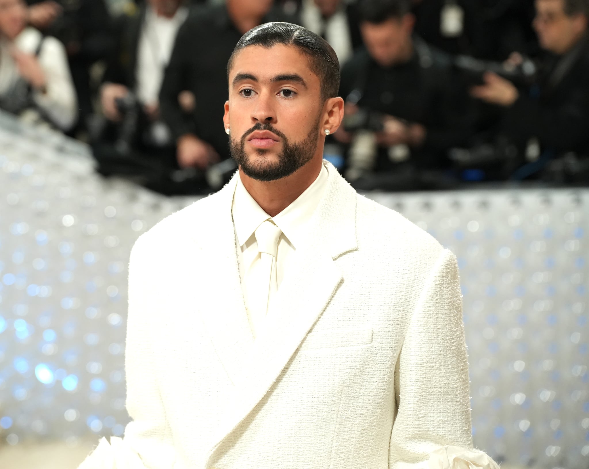 NEW YORK, NEW YORK - MAY 01: Bad Bunny attends The 2023 Met Gala Celebrating 