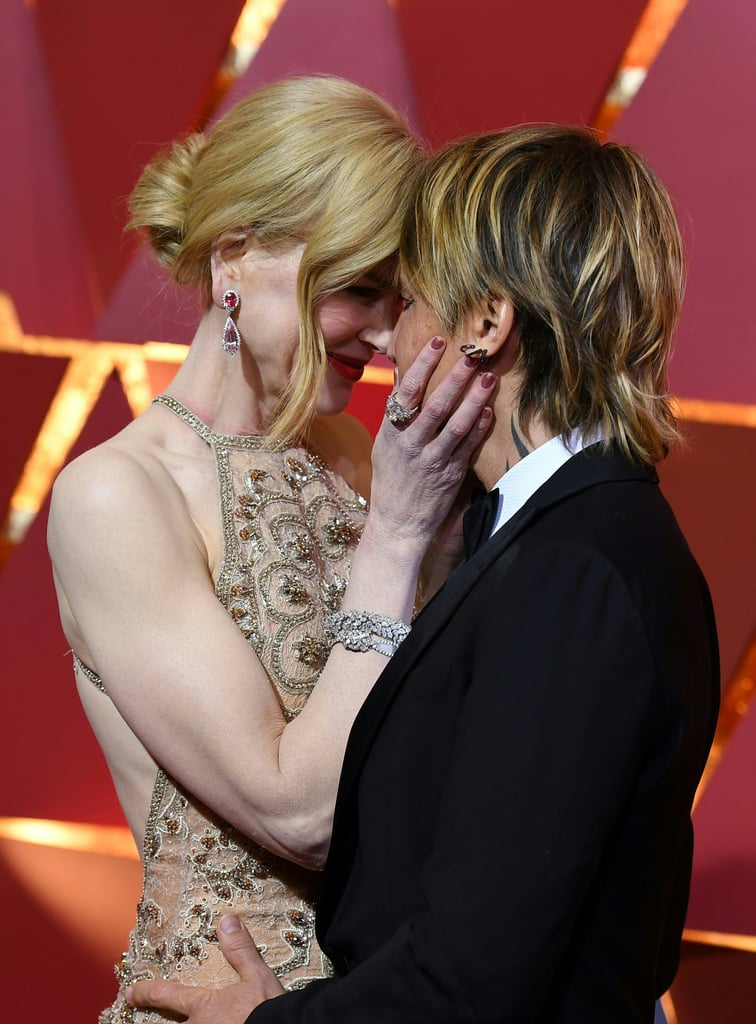 Nicole Kidman and Keith Urban at the 2017 Oscars