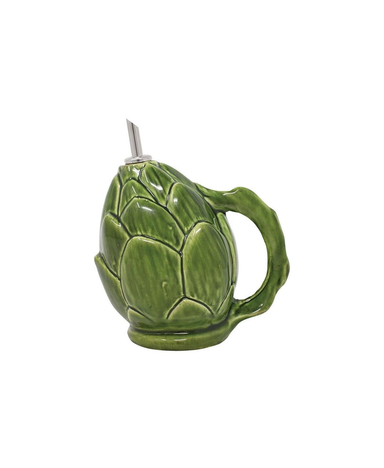 Vietri Artichokes Figural Artichoke Olive Oil Cruet