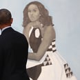Barack Obama Can't Help but Do a Double-Take at Michelle's Stunning Official Portrait