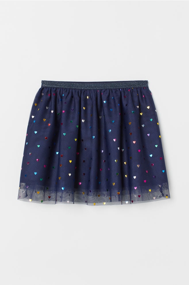 Patterned Tulle Skirt