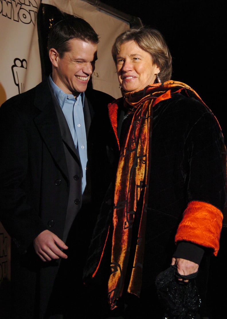 Matt Damon and Nancy Carlsson-Paige