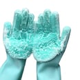 I Traded In My Dirty Sponge For These Silicone Dishwashing Gloves, and I'm Never Going Back