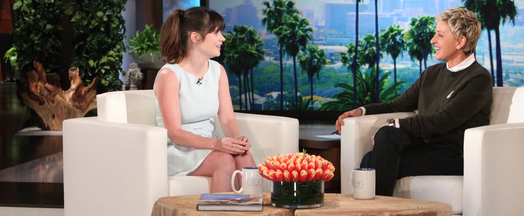 Zooey Deschanel on The Ellen DeGeneres Show March 2016