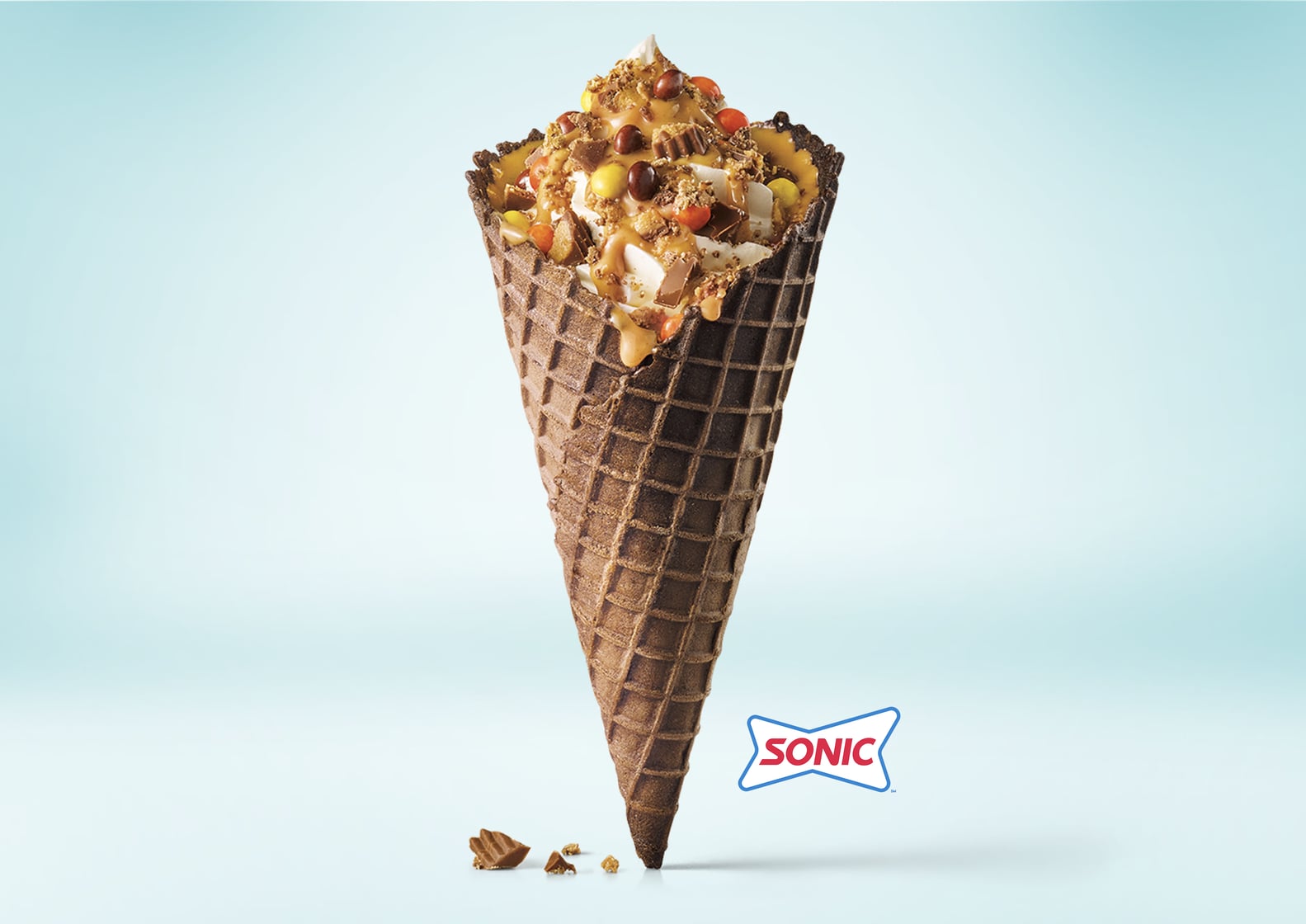 Sonic's Reese's Overload Waffle Cone and Blast Photos POPSUGAR Food