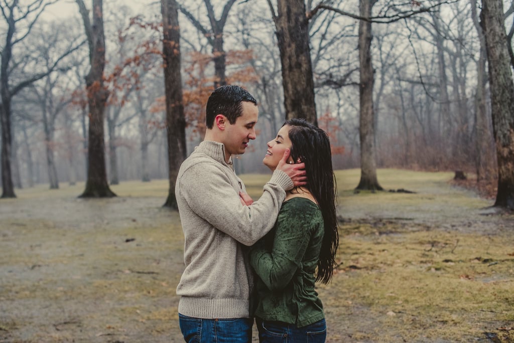 Rainy Engagement Shoot