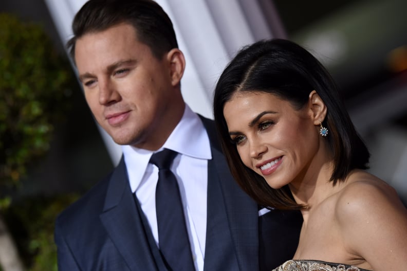WESTWOOD, CA - FEBRUARY 01:  Actors Channing Tatum and Jenna Dewan-Tatum arrive at the premiere of Universal Pictures' 'Hail, Caesar!' at Regency Village Theatre on February 1, 2016 in Westwood, California.  (Photo by Axelle/Bauer-Griffin/FilmMagic)