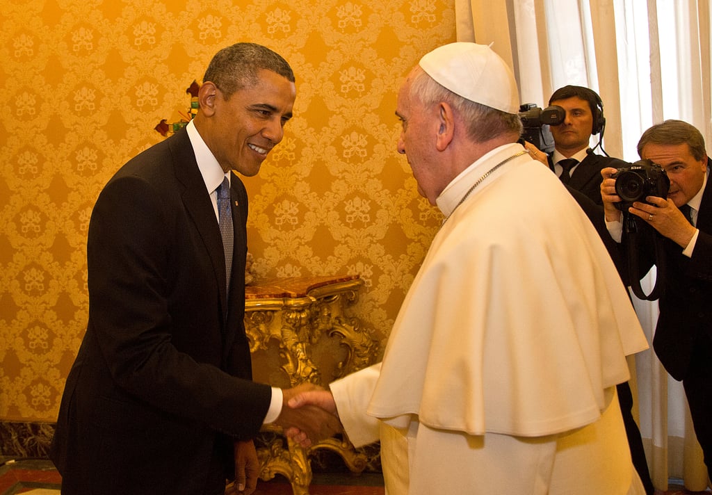 Barack Obama Meeting Pope Francis | Pictures