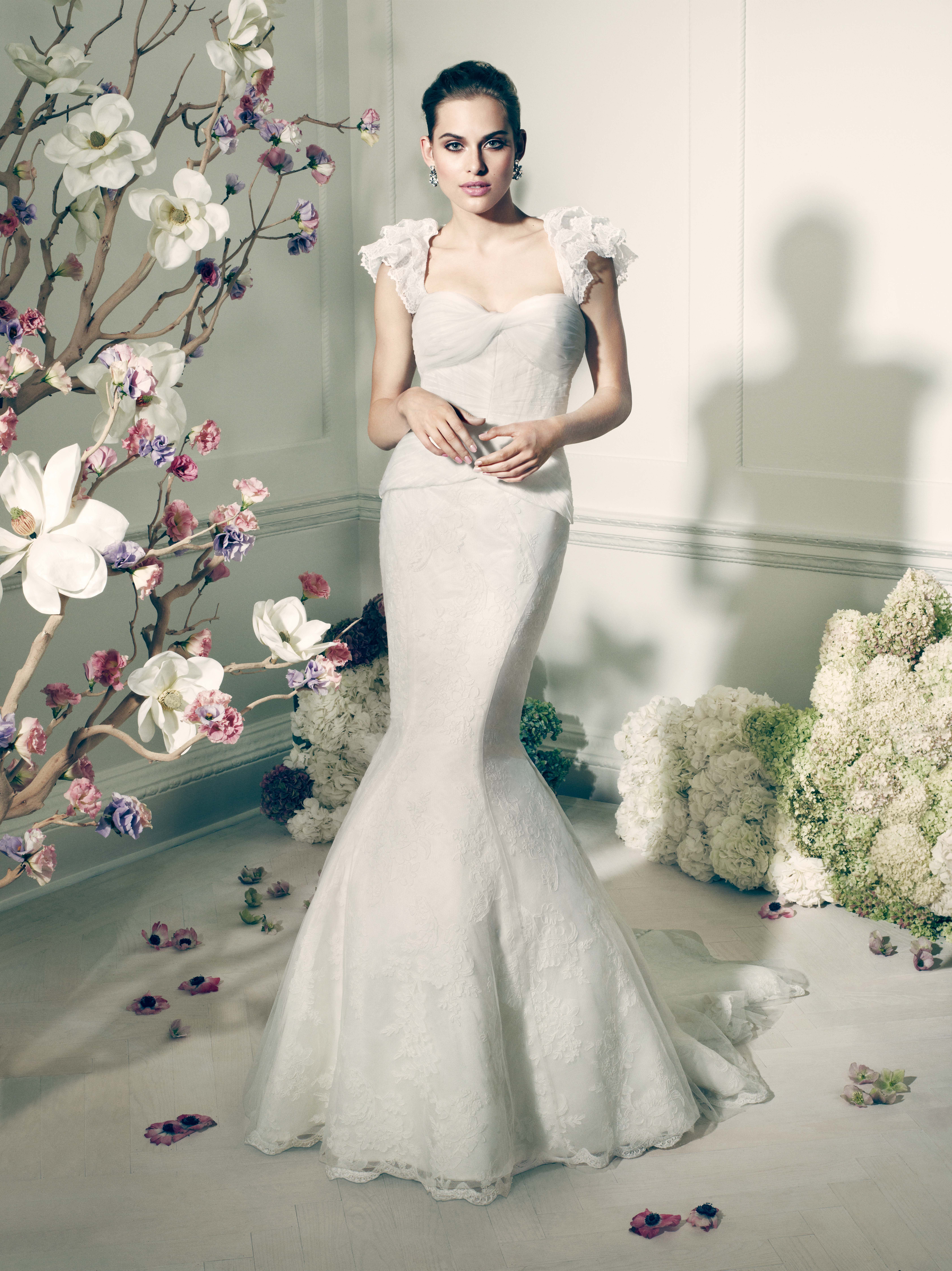 Truly Zac Posen Wedding Gowns at David s Bridal Pictures