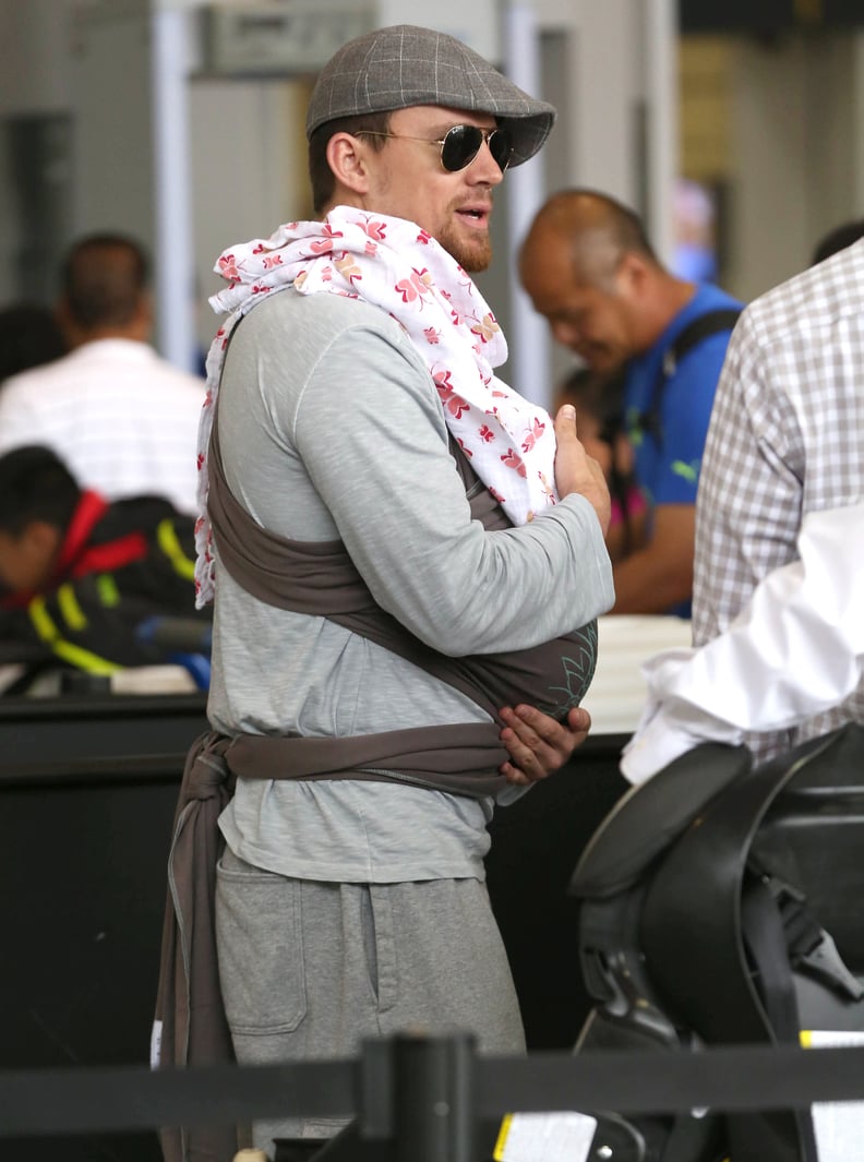 A Superhot, Doting, Baby-Wearing Dad