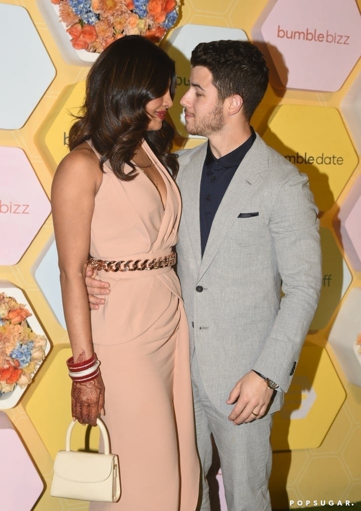 Nick Jonas and Priyanka Chopra at Bumble Party After Wedding