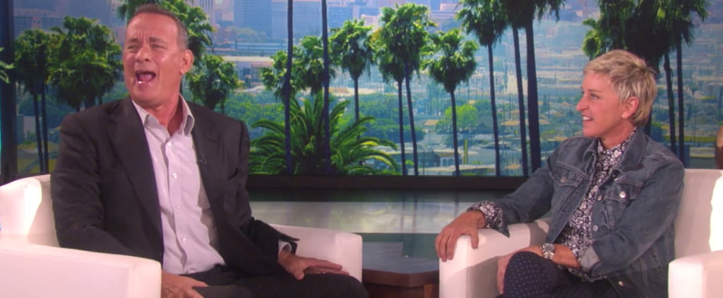 Tom Hanks on The Ellen DeGeneres Show September 2016