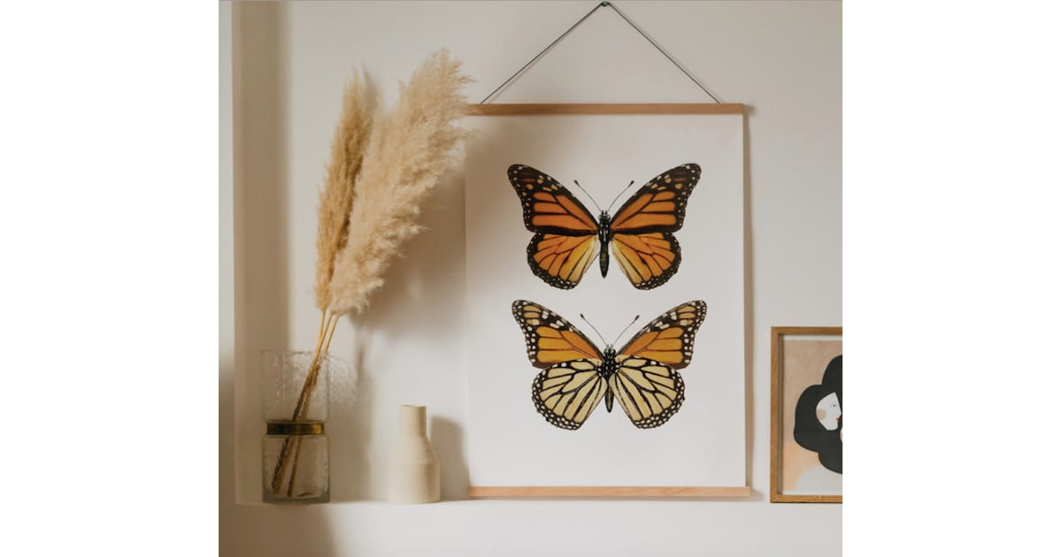 Monarch Butterfly Print Best Butterfly Gifts 2020 POPSUGAR Smart