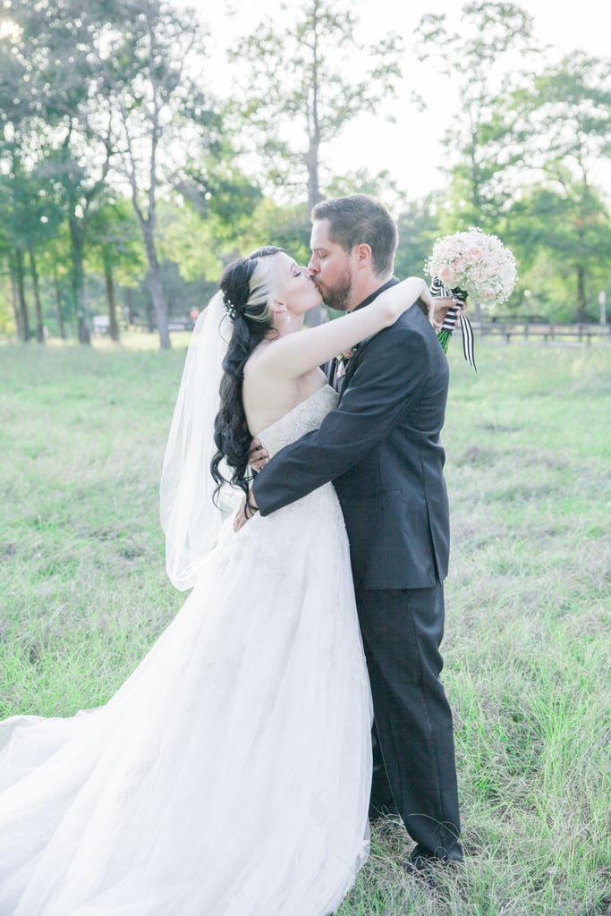 Feminine Pink and Silver Wedding