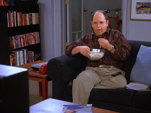 You've called in sick to binge-watch a TV show.