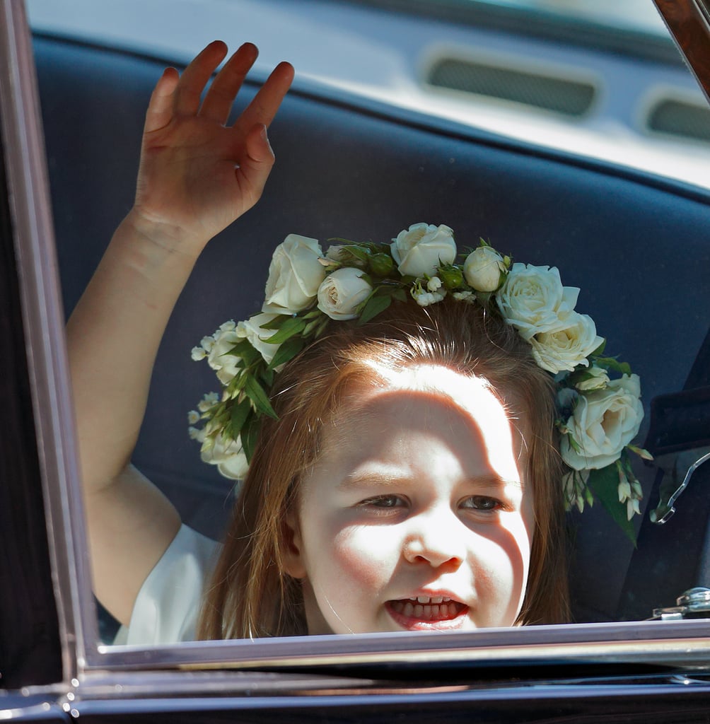 George and Charlotte at Harry's Wedding Pictures