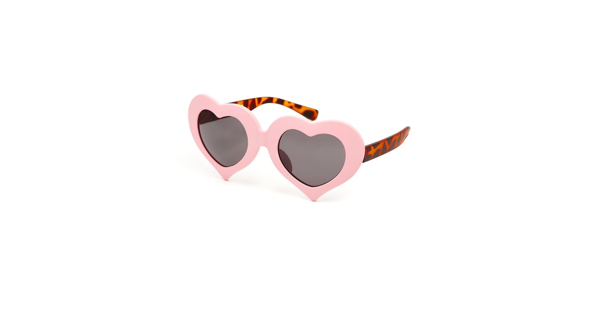 river island heart sunglasses