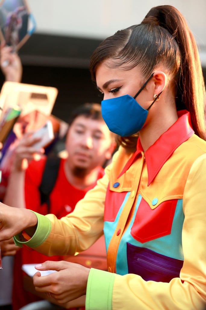 See Zendaya's Moschino Outfit at the Space Jam 2 Premiere