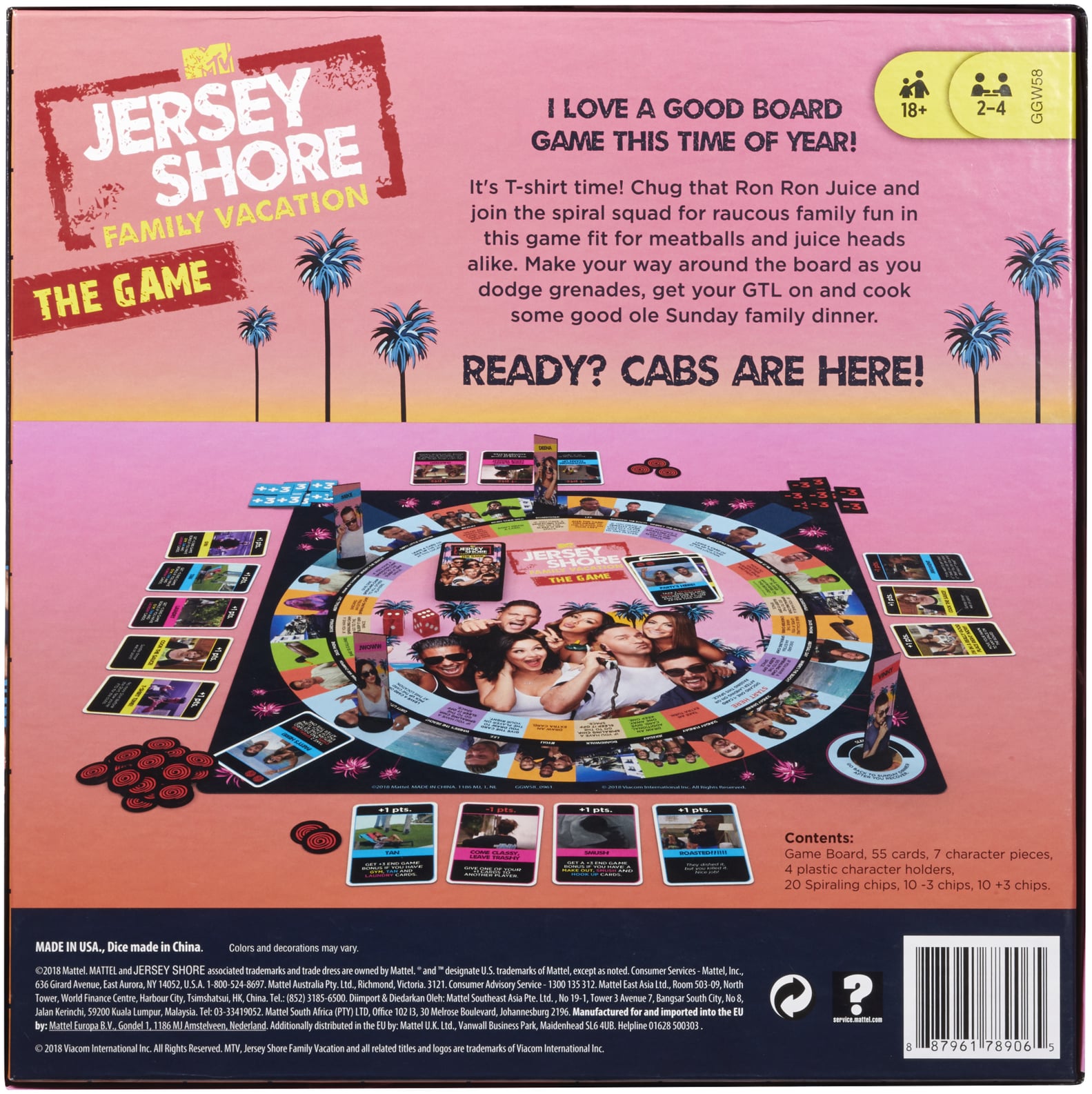 Jersey Shore Board Game 2018 POPSUGAR Entertainment