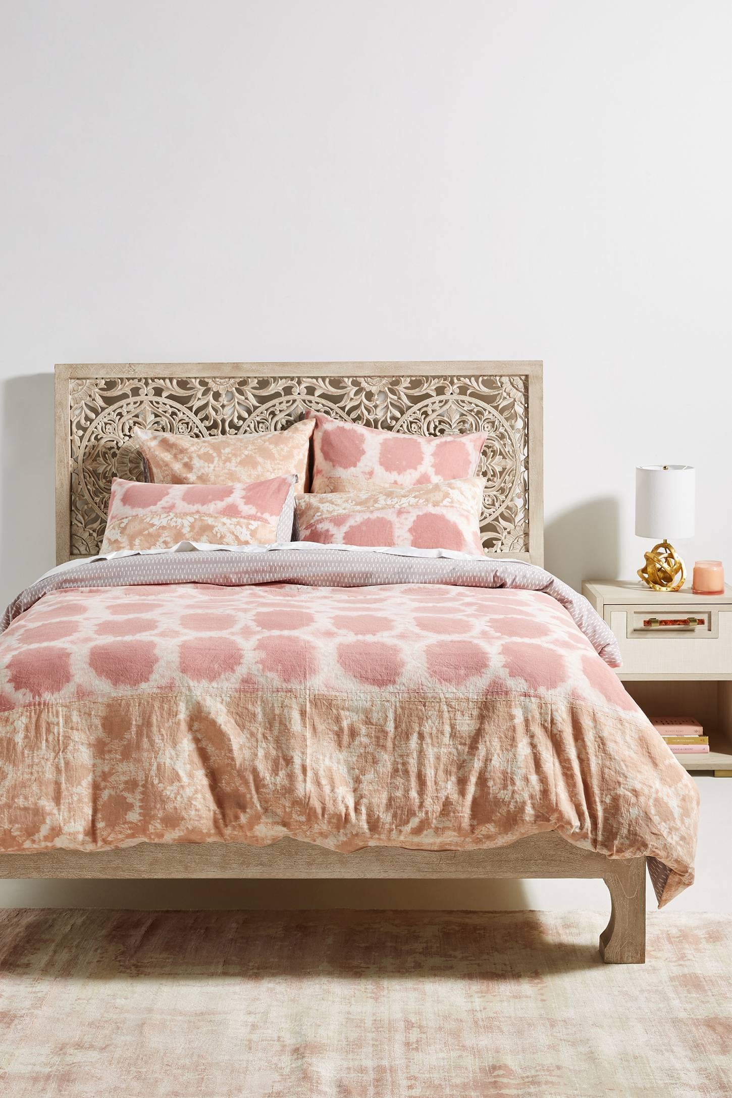 Pieced Cerise Duvet Cover Anthropologie Just Dropped Its Spring