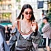 Kendall Jenner in Rainbow Bodysuit by Kendall and Kylie