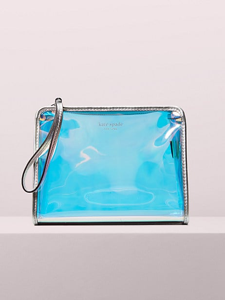 Sam Iridescent Medium Wristlet