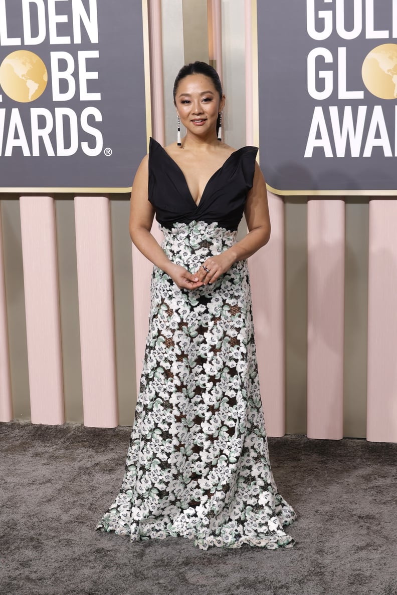 Stephanie Hsu at the 2023 Golden Globe Awards