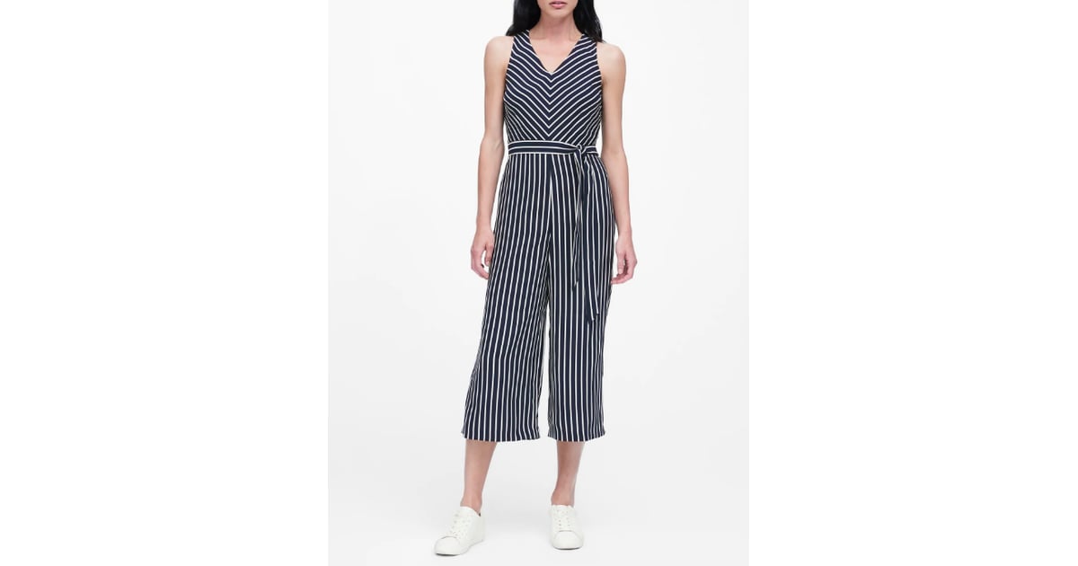 Petite sales cropped jumpsuit