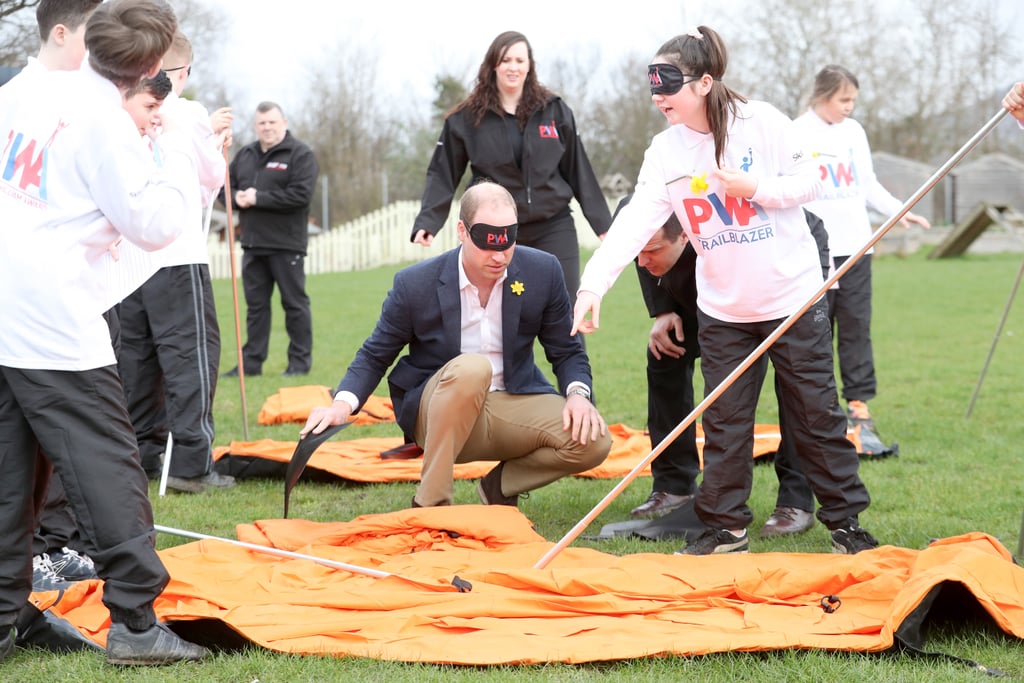 Prince William With Kids in Wales March 2017