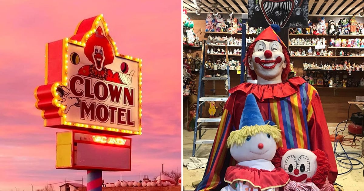 Victoria Messina On Flipboard This Clown Motel In Nevada Is Located Right By A Cemetery Because Of Course It Is