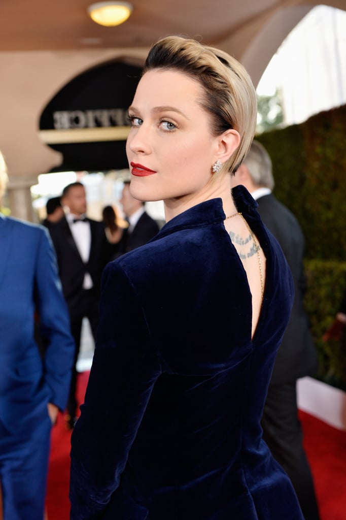 When We Caught a Glimpse of Evan Rachel Wood's Tattoo SAG Awards