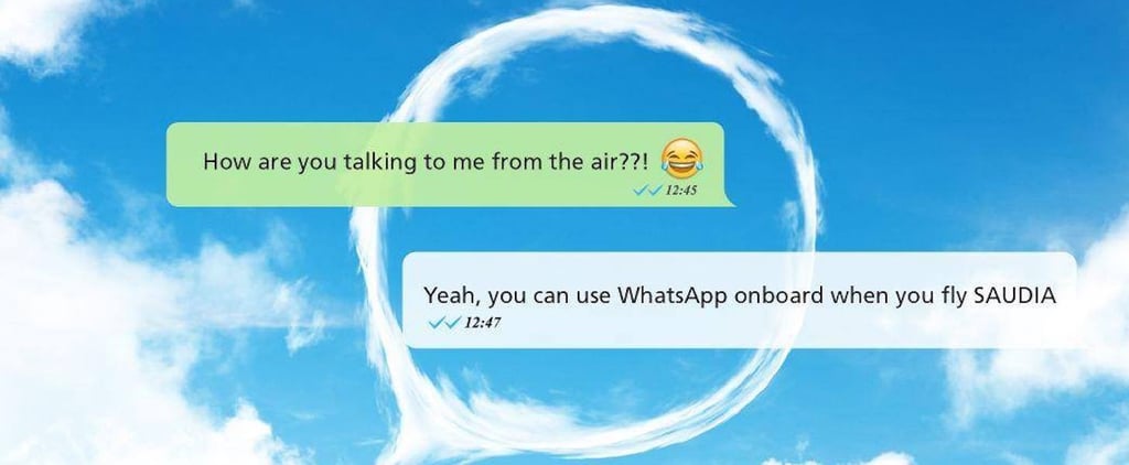 Saudia Airlines Introduces Free In-Flight WhatsApp Messages