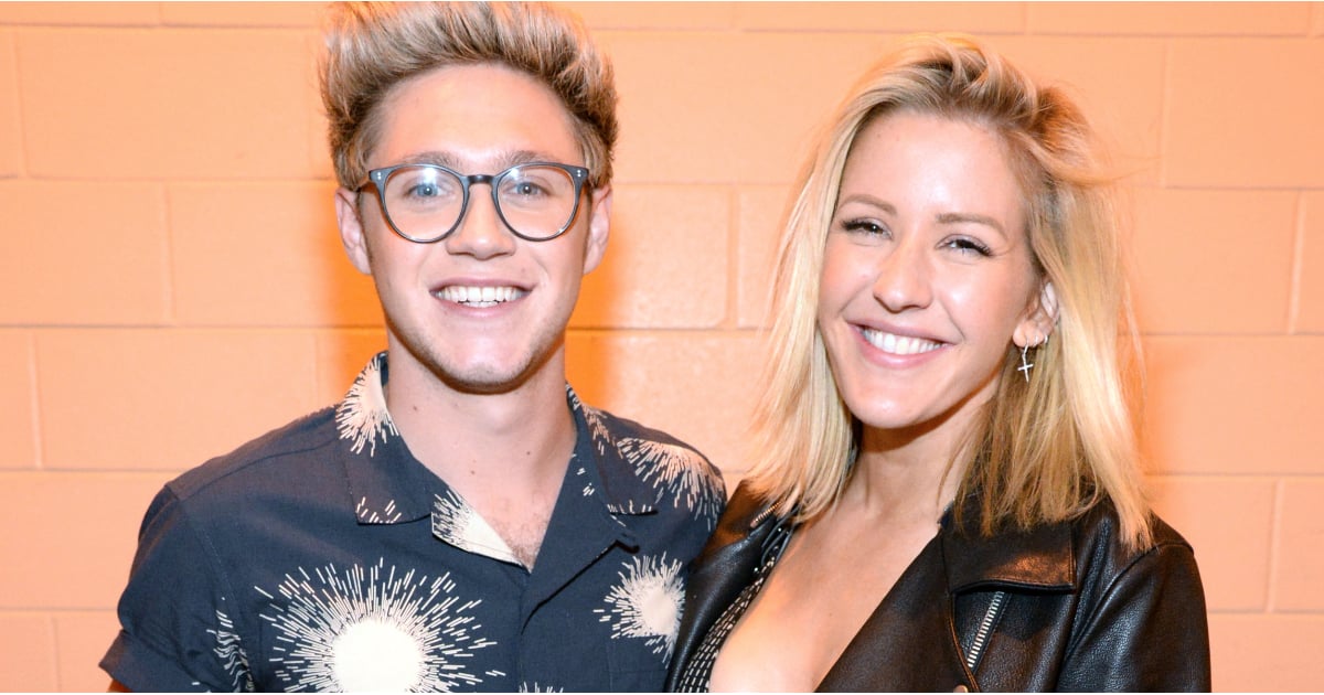 Ellie Goulding and Niall Horan at Jingle Ball 2015 ...