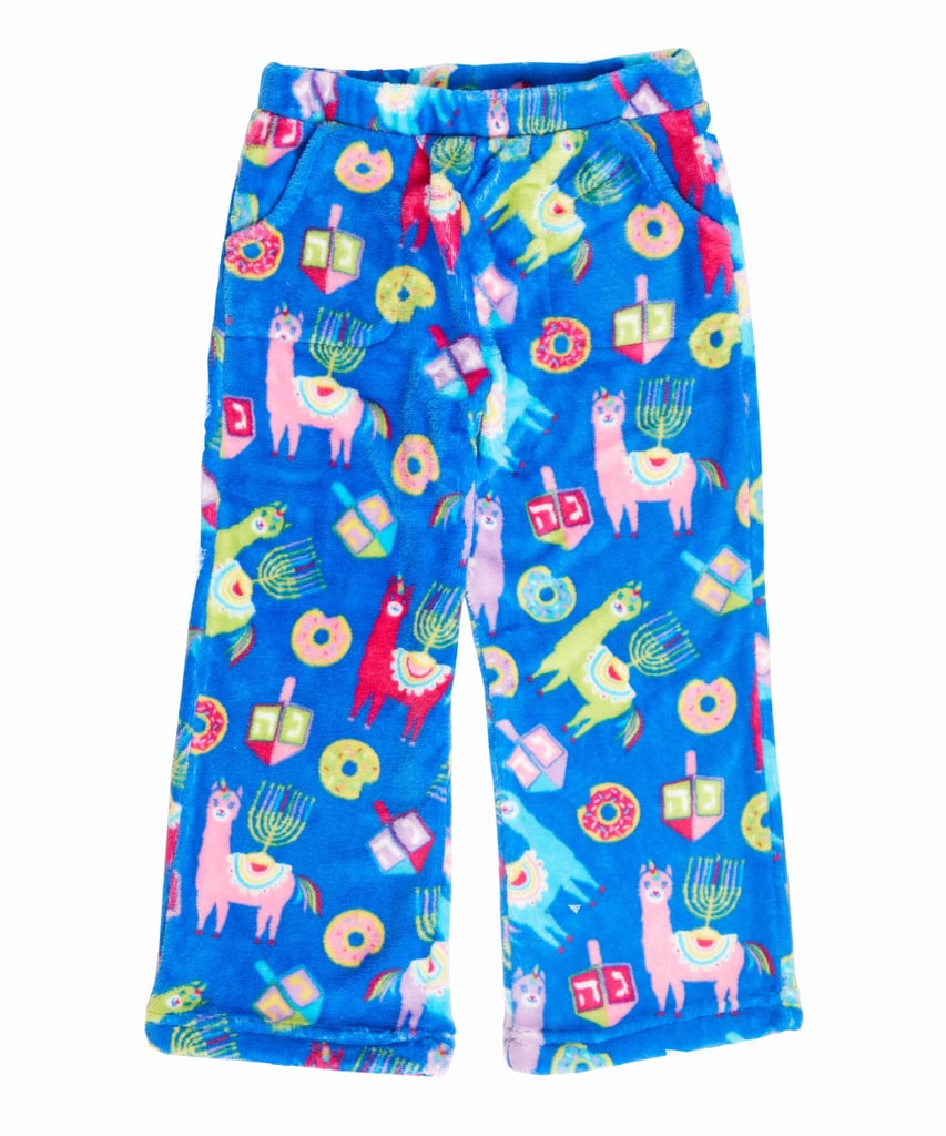 Candy Pink Llamakah Plush Pajama Pants
