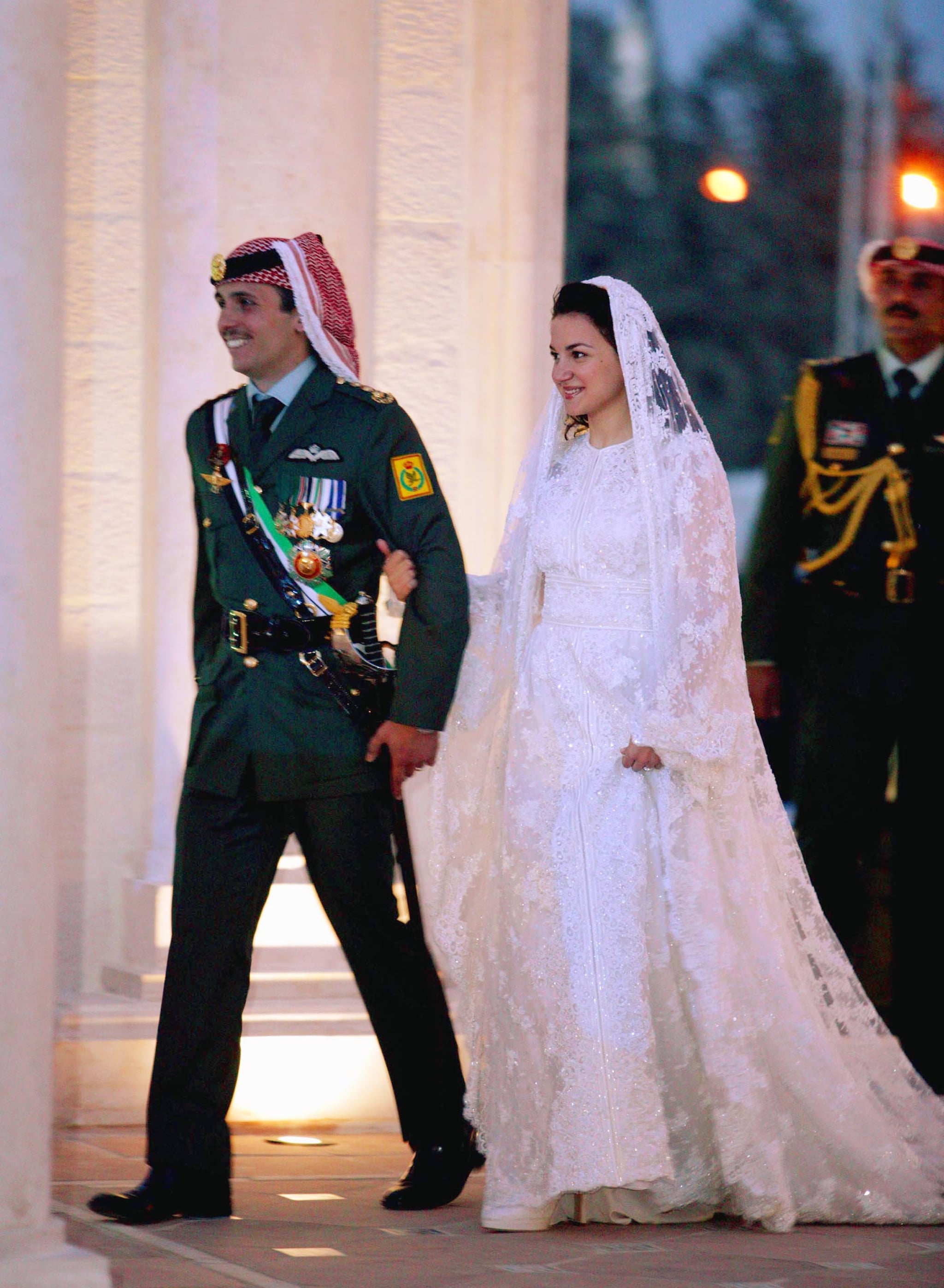 Prince Hamzah and Princess Noor The Bride: Princess Noor bint Asem | The Most Stunning Royal Weddings From Around the World | POPSUGAR Middle East Celebrity and Entertainment Photo 33