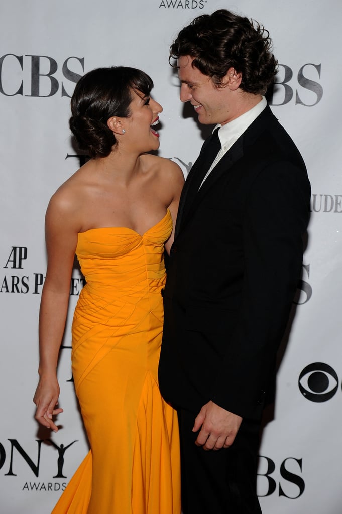 Lea Michele and Jonathan Groff Pictures