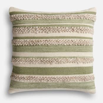 Pier one green deals pillows
